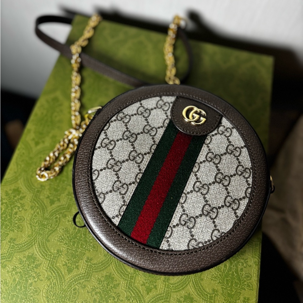 Ophidia Round Gucci Shoulder Bag